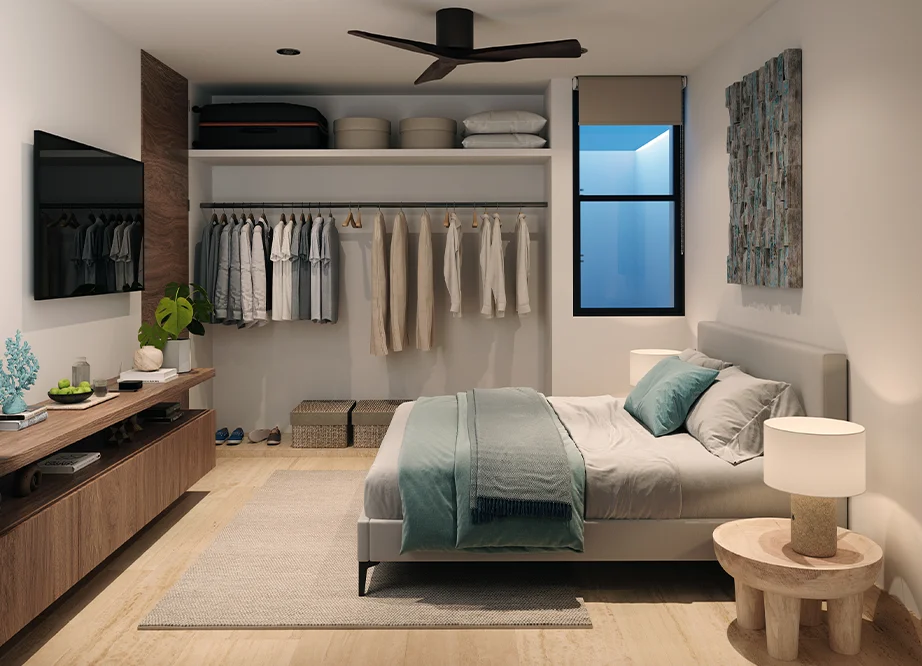 D | 2 RECÁMARA CON BALCÓN